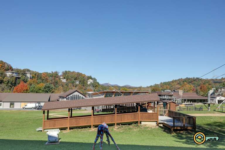 View of ski slopes & Bryce Resort lodge