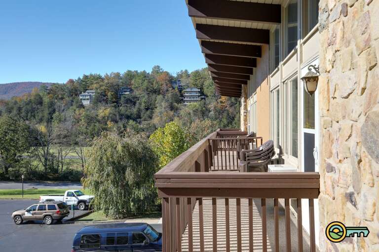 Mountain and airport view