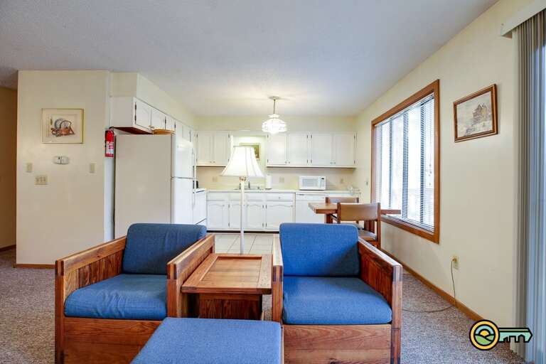 Living room & kitchen