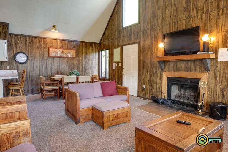 Great room and dining are Great room and dining are