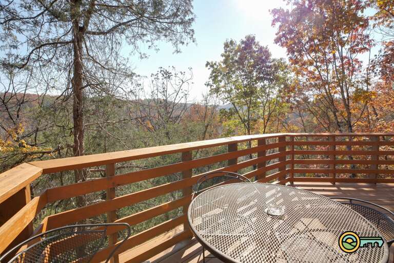 Deck w/ mountain view