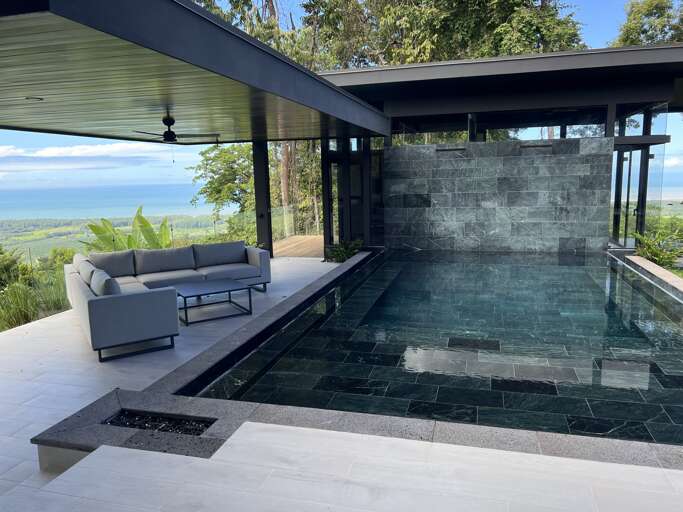 Modern House With Infinity Pool And Sea View