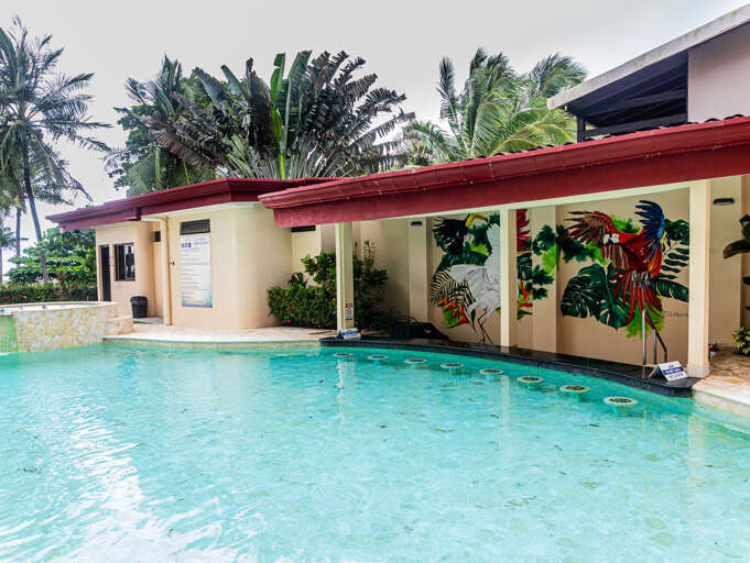 Grill area by the community pool. Grill area by the community pool.