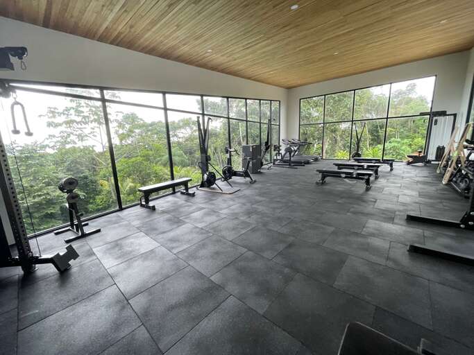 Nearby exercise facility (entrance fee required) in Ojochal.  Nearby exercise facility (entrance fee required) in Ojochal.