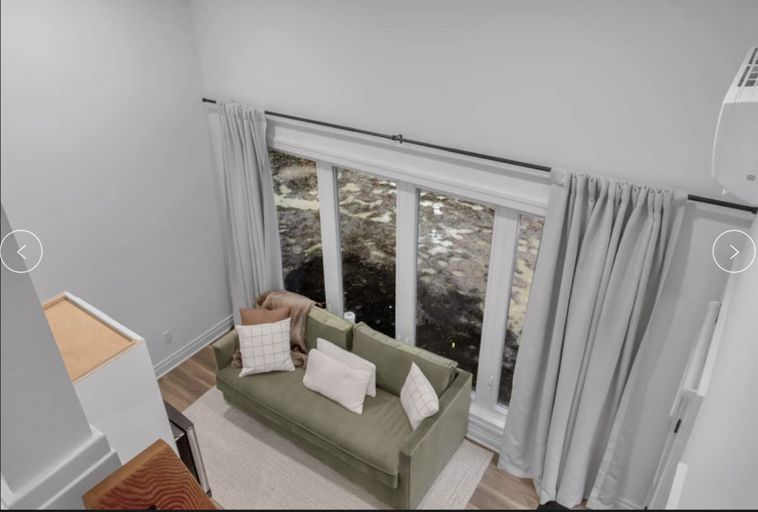Modern Living Room Interior With Sofa And Large Window Modern Living Room Interior With Sofa And Large Window