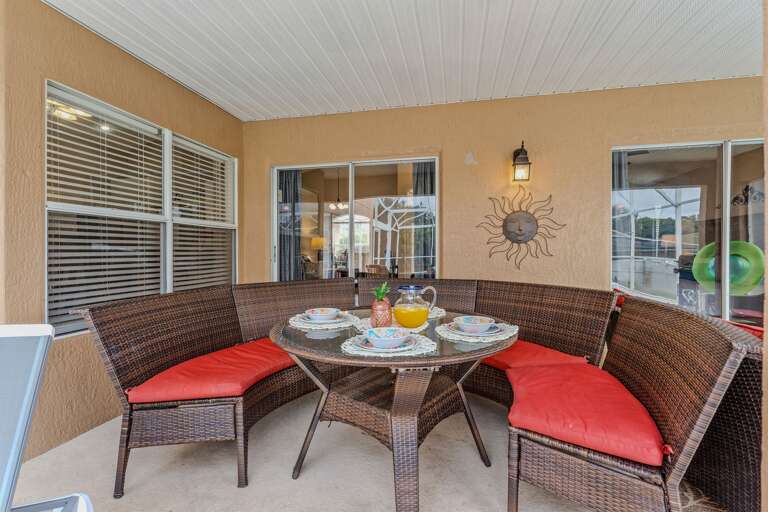 Seating by the pool - Serhii Villa Orlando