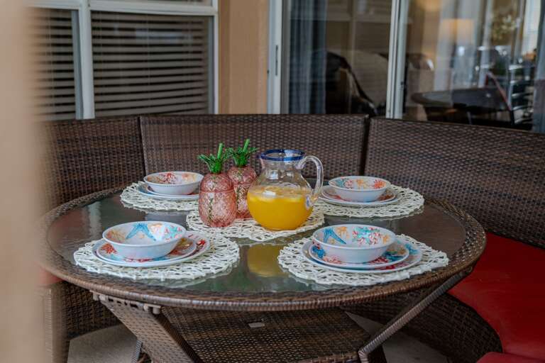 Seating by the pool - Serhii Villa Orlando