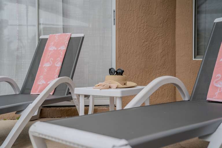 Loungers by the pool - Serhii Villa Orlando