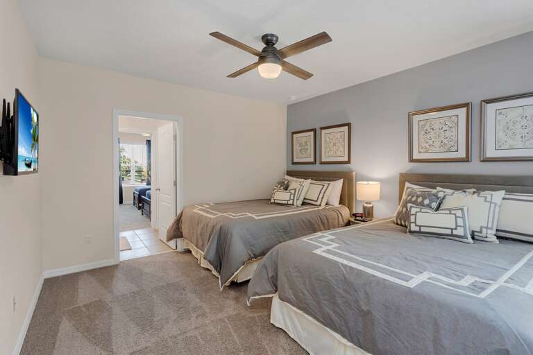 2 Queen Beds (Bedroom 3)