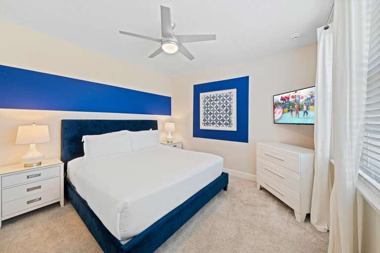 Bedroom with King bed