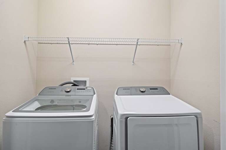 Laundry area
