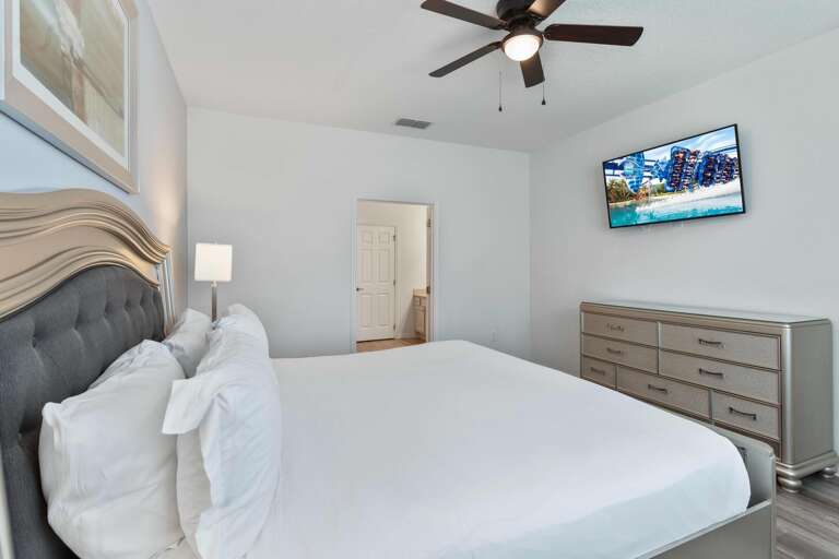 Bedroom with King bed Bedroom with King bed