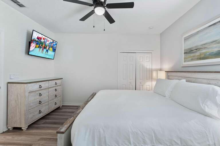 Bedroom with King bed Bedroom with King bed