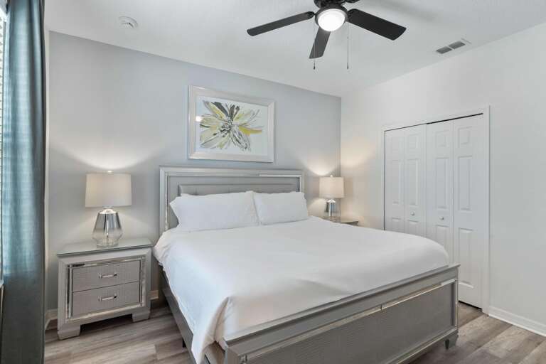 Bedroom with King bed Bedroom with King bed