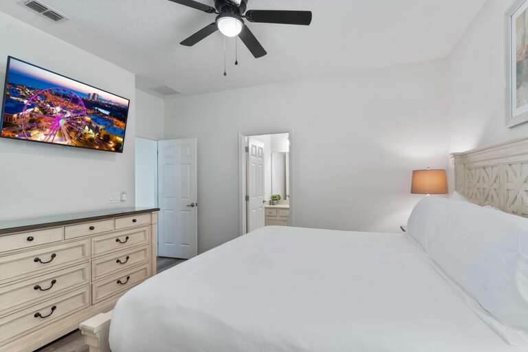 Bedroom with King bed Bedroom with King bed