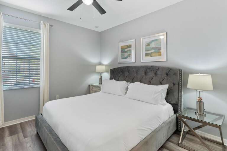 Bedroom with King bed Bedroom with King bed