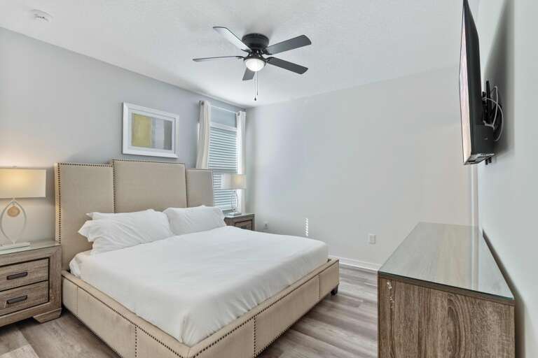 Bedroom with King bed Bedroom with King bed