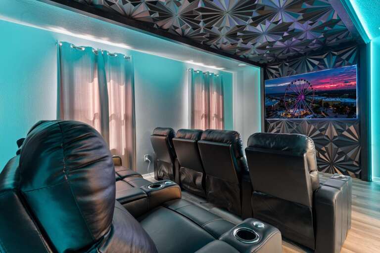 Futuristic themed theater Futuristic themed theater