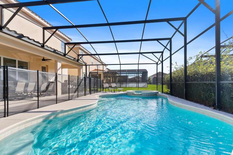 Resort style pool Resort style pool