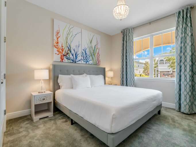 Bedroom with King bed