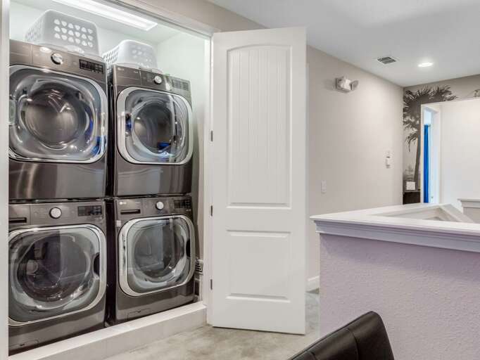 Laundry area