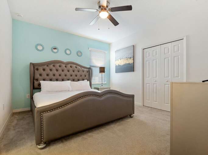 Bedroom with King bed