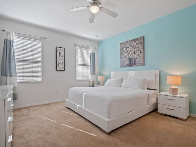 Bedroom with King bed