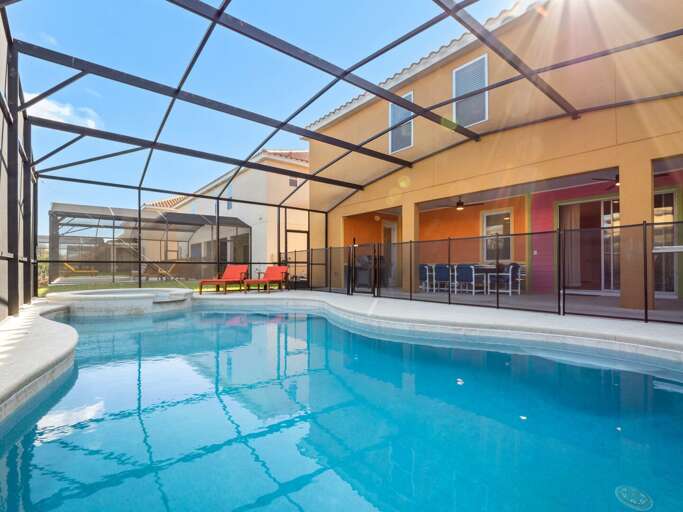 Private pool and spa