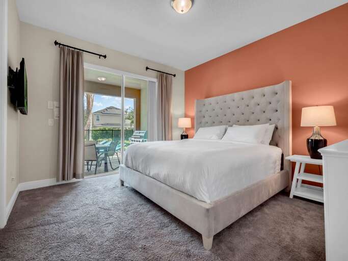 Bedroom with King bed Bedroom with King bed