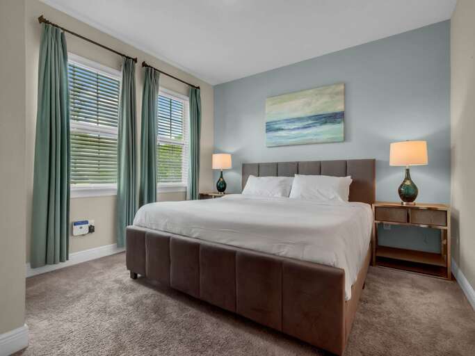 Bedroom with King bed Bedroom with King bed