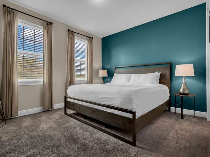 Bedroom with King bed Bedroom with King bed