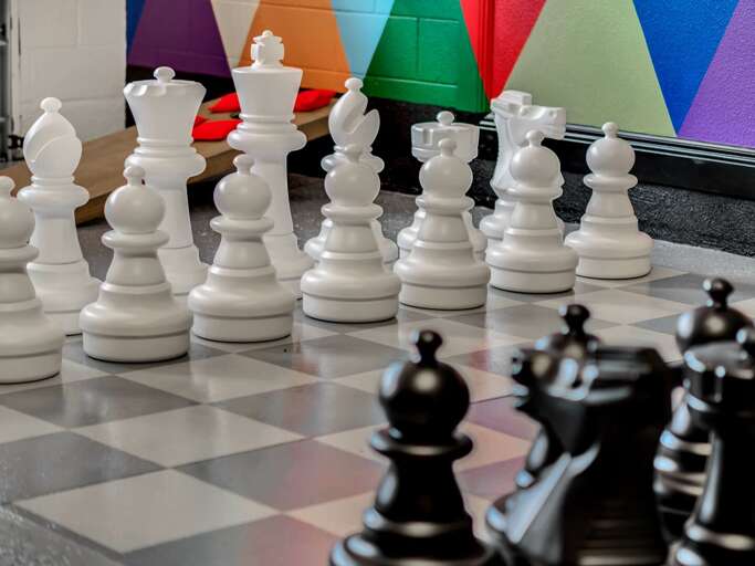 Life size chess Life size chess