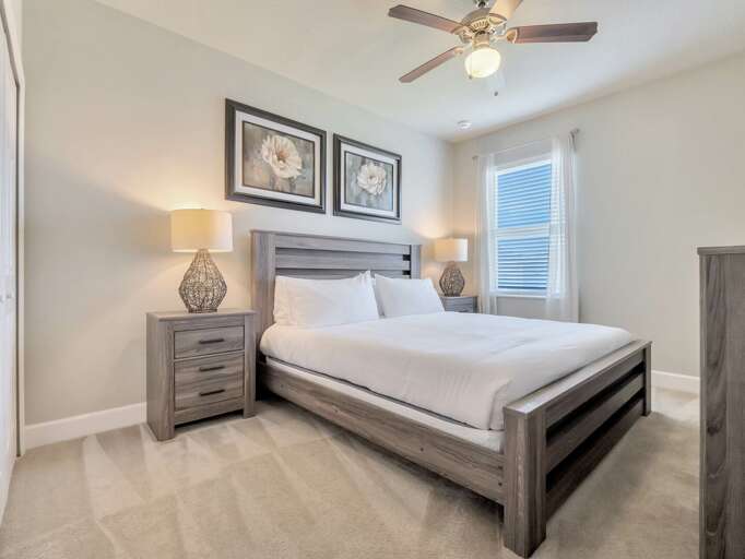 Bedroom with King bed