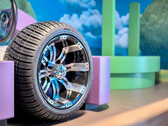 Mario Kart themed bedroom