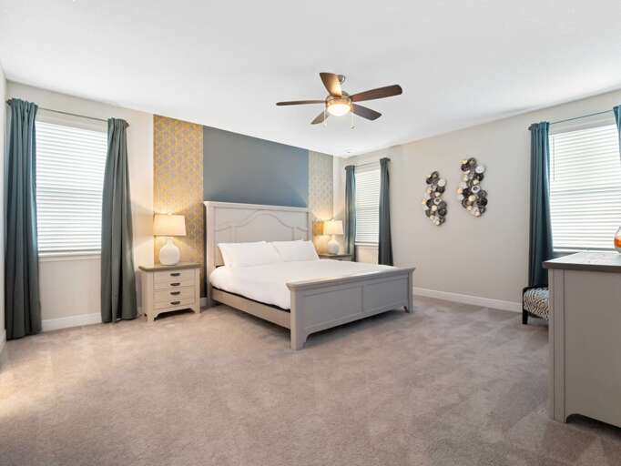 Bedroom with King bed