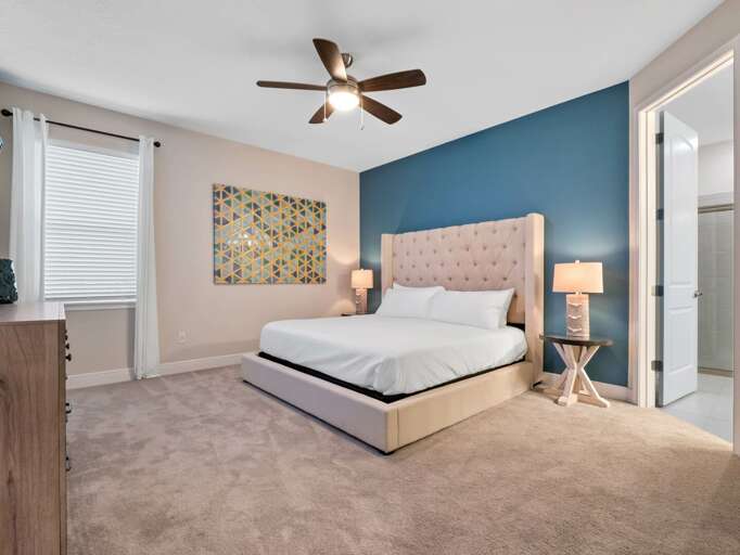 Bedroom with King bed