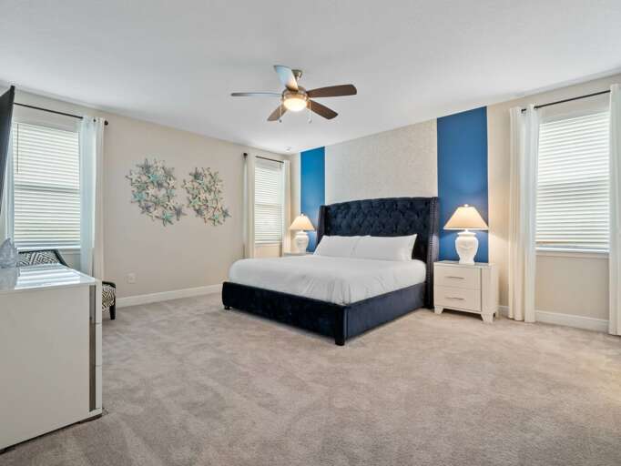 Bedroom with King bed