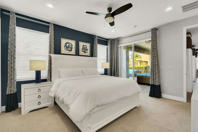 Bedroom with King bed