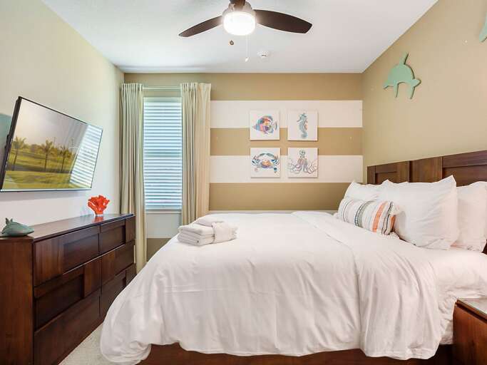 Bedroom with King bed