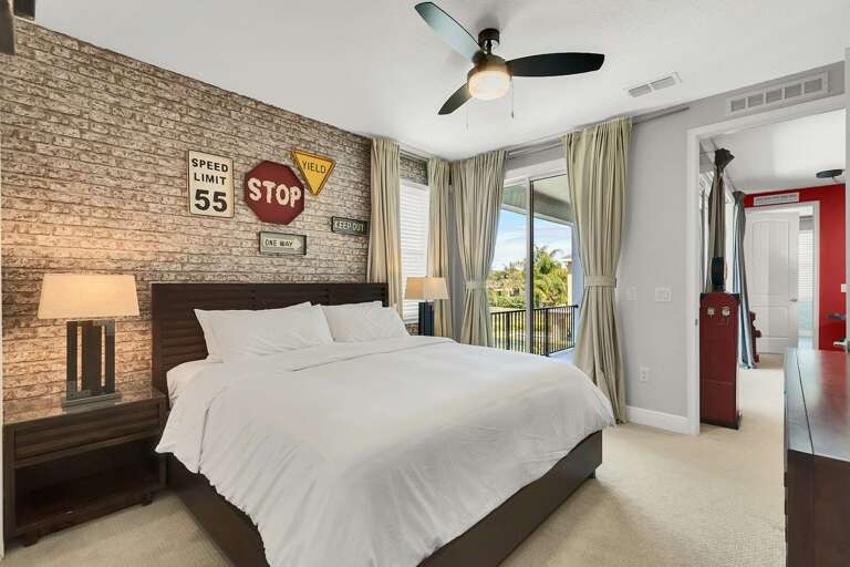 Bedroom with King bed