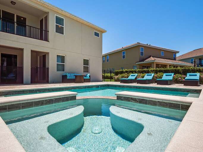 Private pool and spa