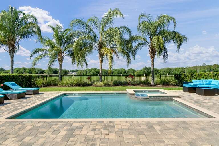 Private pool and spa