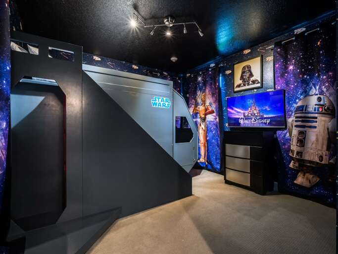Star Wars themed bedroom