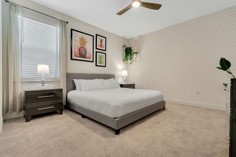 Bedroom with King bed