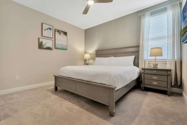 Bedroom with King bed