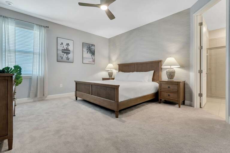 Bedroom with King bed