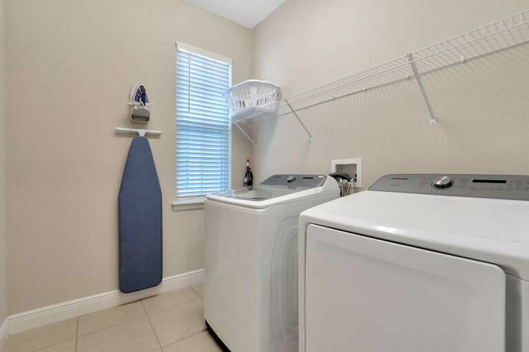 Laundry area