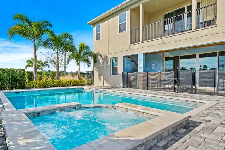 Private pool and spa