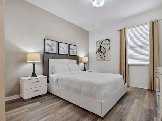 Bedroom with King bed