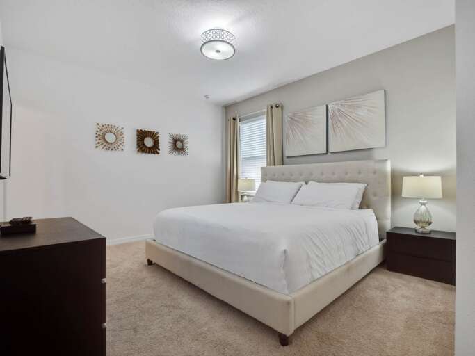 Bedroom with King bed